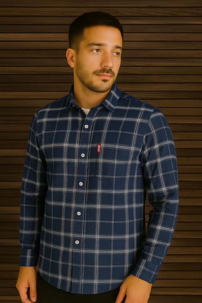 Men's Casual Checked Shirt 