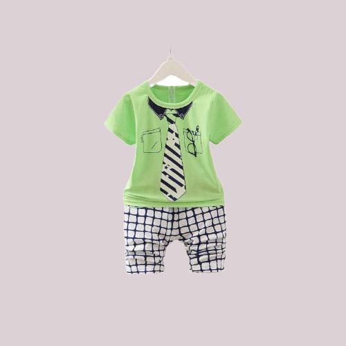 BOYS 2 PIECE SET TSHIRT WITH BOTTOM SET