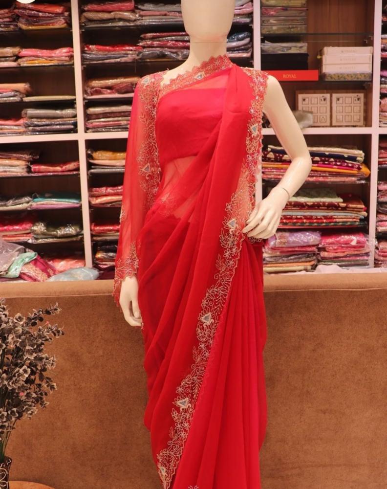 HR partywear fancy saree 