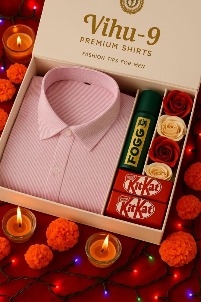 Vihu-9 Premium Festive Gift Box for Men | Perfect Navratri & Diwali Gift