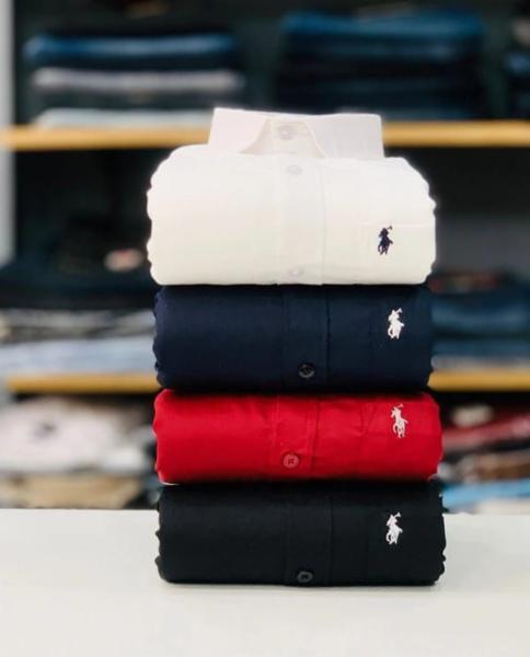 Formal Plain Shirts Combo - Set of 4 Cotton Shirts