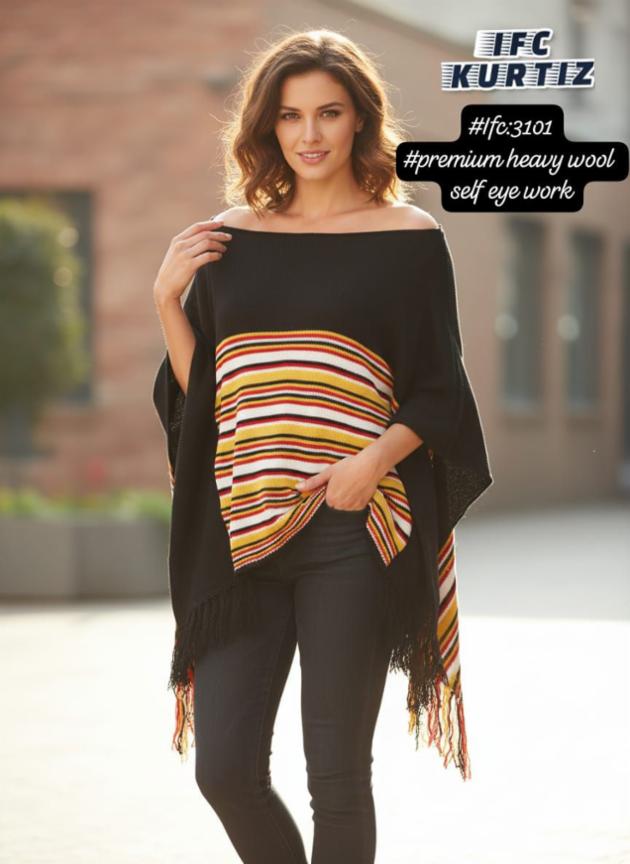 Soft Wool Ponchos for Ladies!