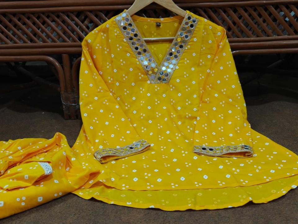 Haldi Special Dhoti dress 