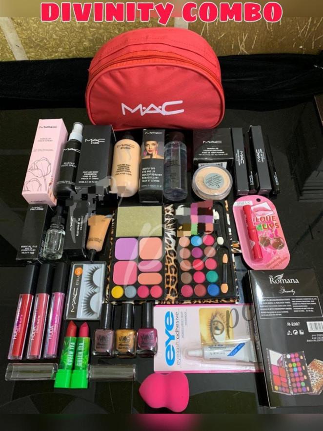 BRANDED MAKE UP SET COMBO
