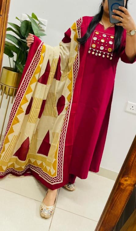 Cotton kurta set 