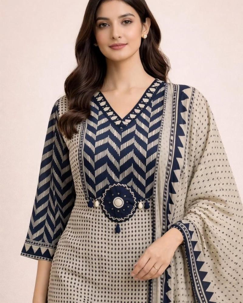 New Design Cotton kurta set 