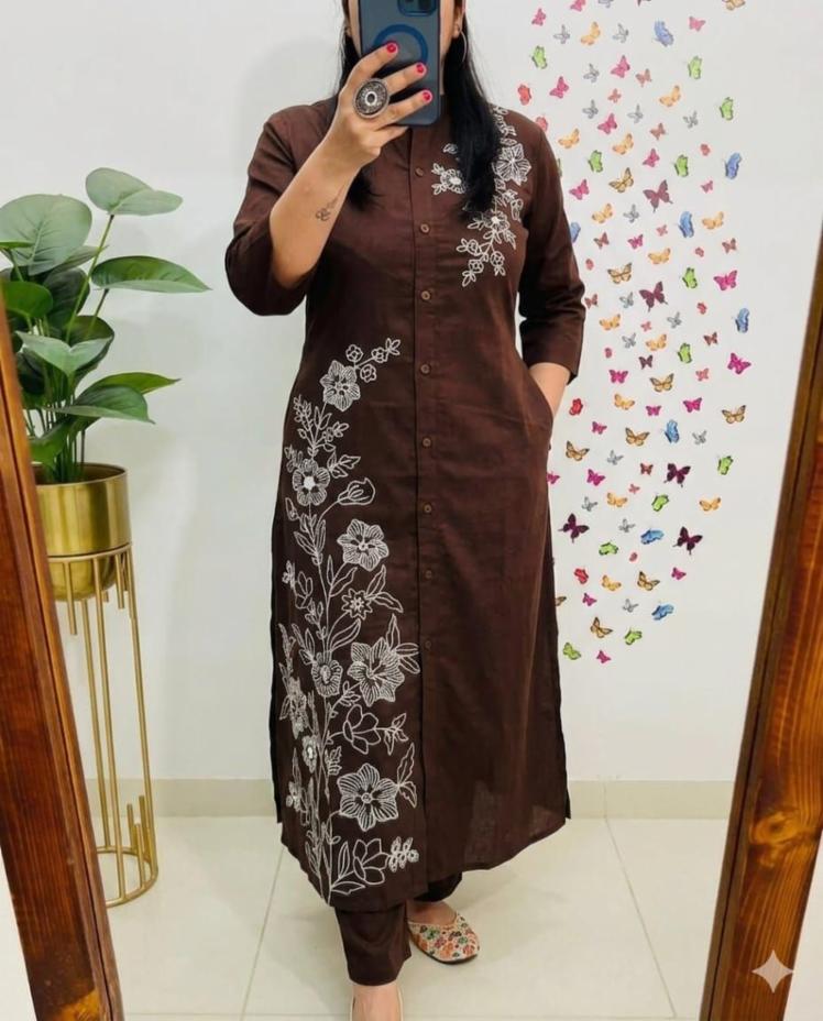 New Design Cotton kurta set 