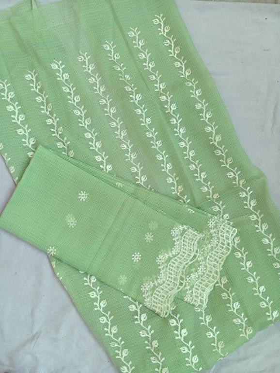 Beautiful Unstitched kota Doria suit