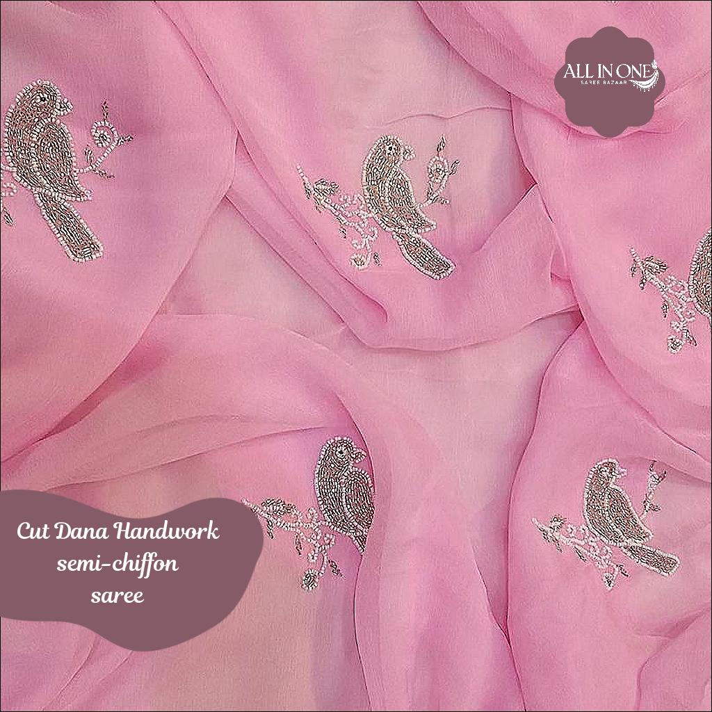 najmin shiffon saree 