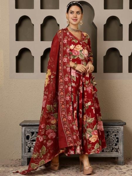 Angrakha Frock dress 