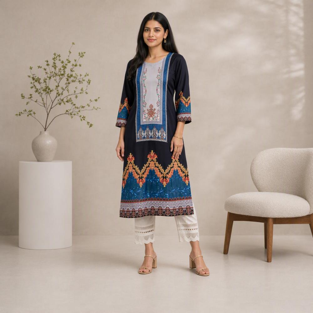 Viscose Long Kurti
