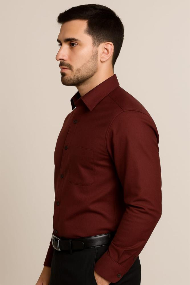 Frankwil Cotton Formal Full Sleeves Shirt, Check Pattern, Menâs, L-XXL