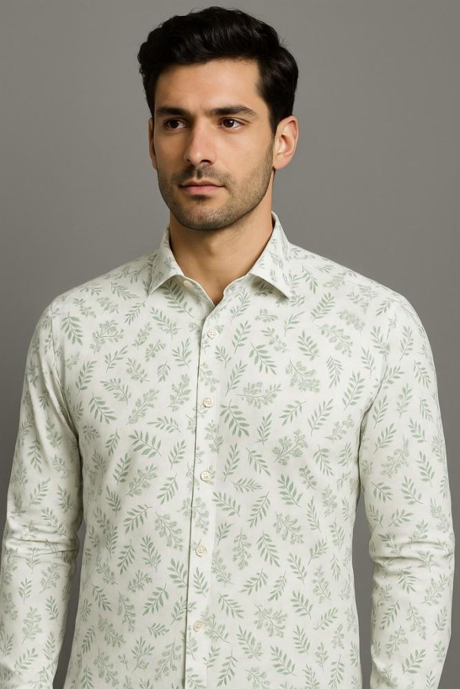Formal Cotton Shirt with Checks Pattern, Full Sleeves