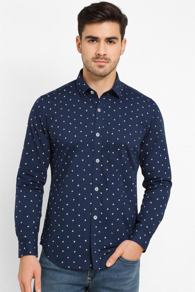 Frankwil Cotton Full Sleeves Formal Shirt for Men, Checks Pattern