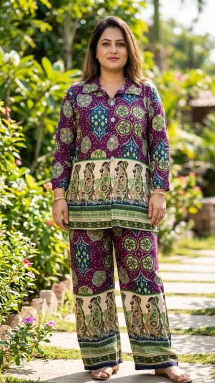 Premium Jaipuri Print Co-ord Set for Women
