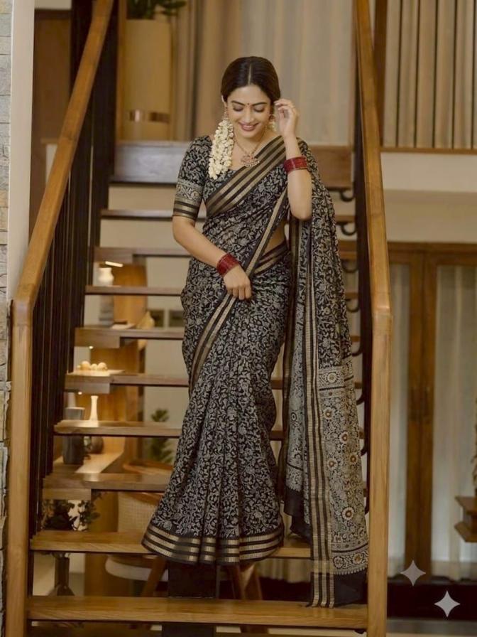 Premium Soft Georgette Saree with Digital Print