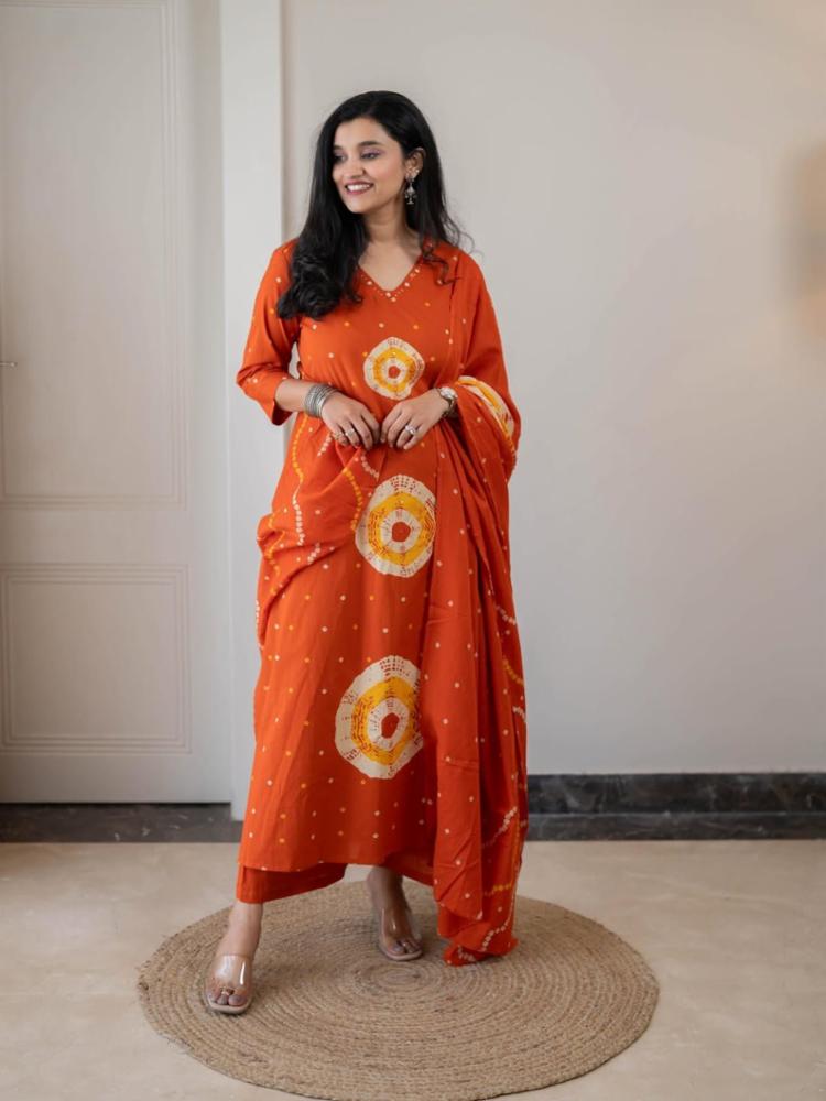 Hand Work Kurta Set with Dupatta