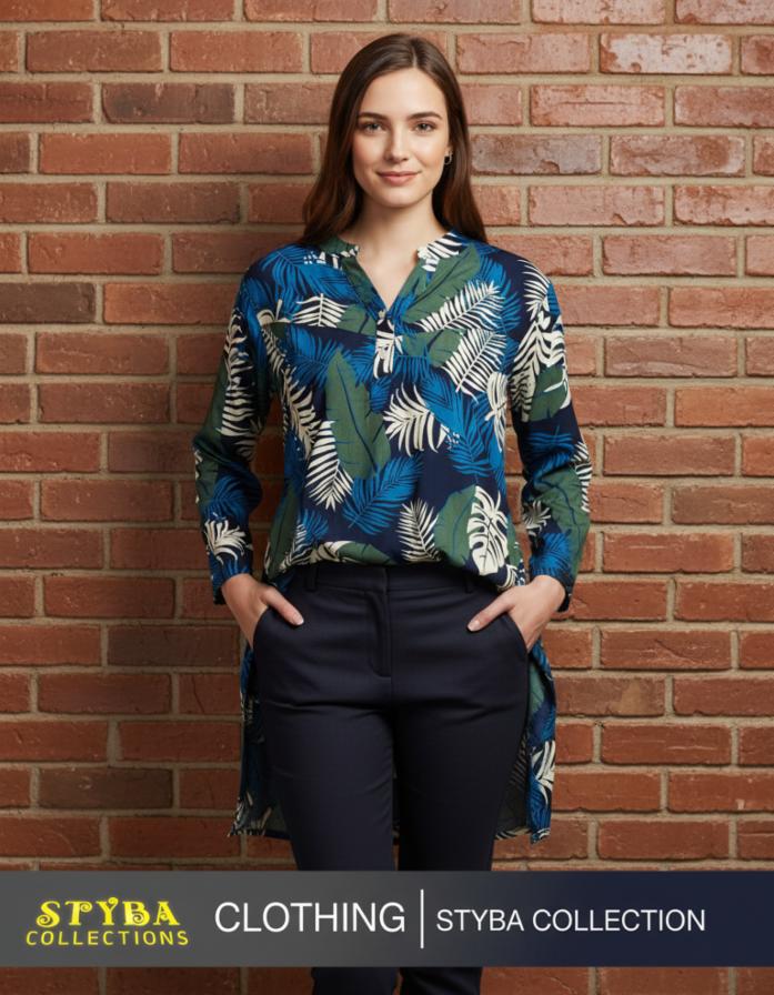 Women's Multicolor Printed Short Kurti