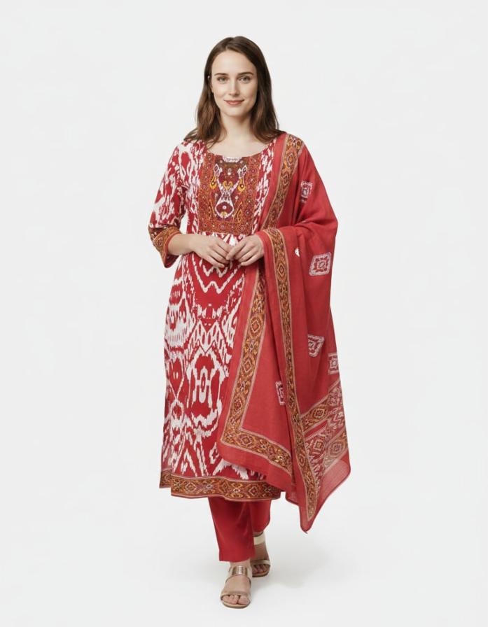 Women's 3-Piece Kurti Set
