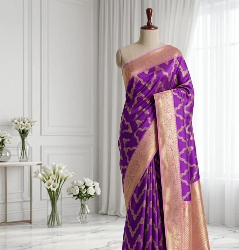 Banarasi Katan Soft Silk Saree