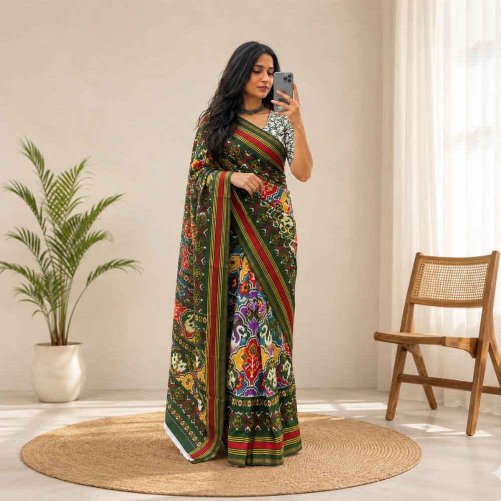 Muslin Cotton Saree 