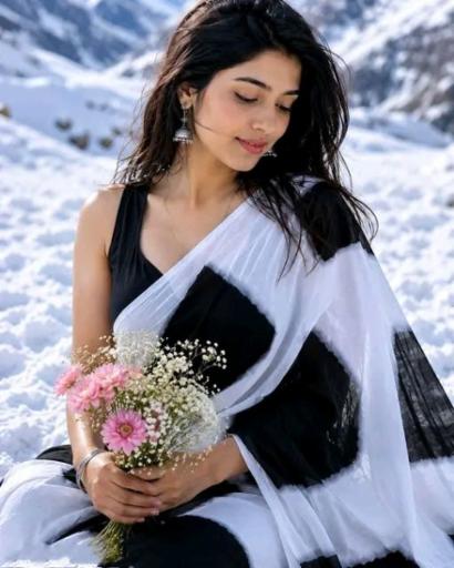 Latest Trend Bandhej Bandhani Trending 2026 Chiffon Designer Saree Printed Bandhani Saree New Design Party Wear Saree And Festive Saree New Collection Fancy Saree for Women Party Wear Summer Chiffon Saree