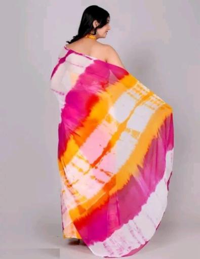 Latest trending 2026 chiffon sarees designer saree printed bandhani saree bandhej saree new design party wear saree and festive saree chiffon saree new collection fancy saree for women party wear summer chiffon saree new collection saree