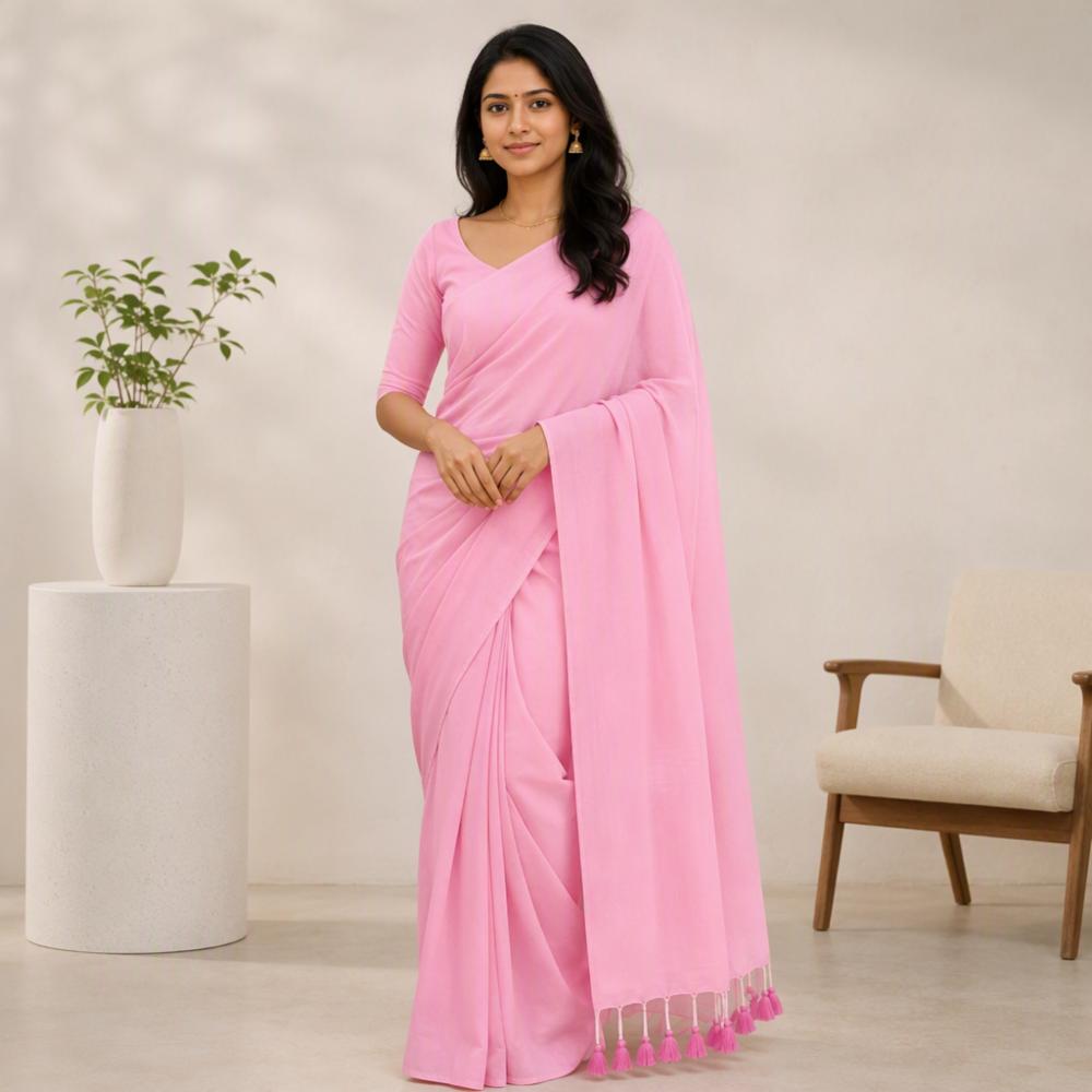 Handloom Khadi Cotton Saree