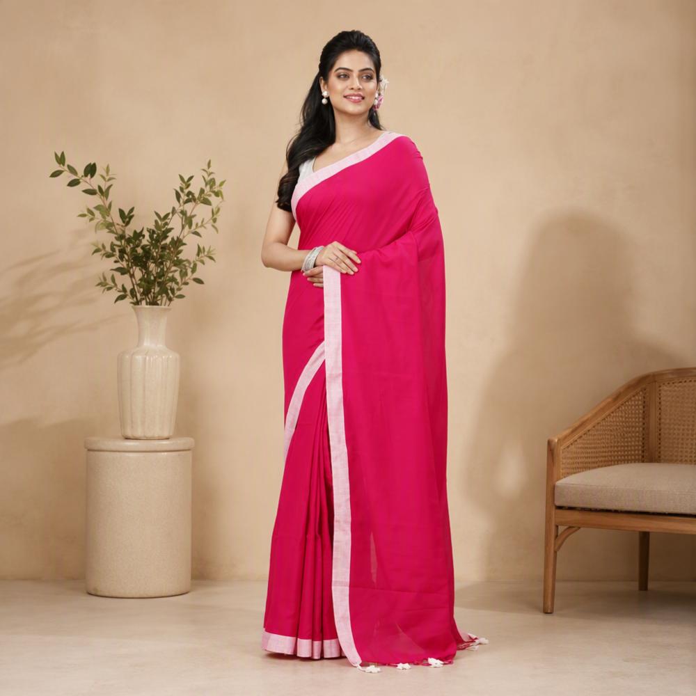 Handloom Khadi Cotton Saree 