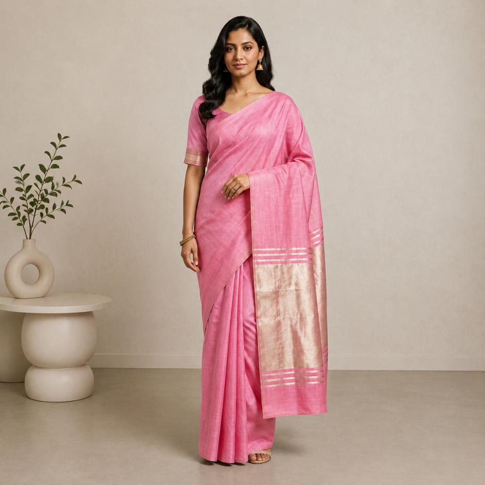Russian Dola Saree with Running Blouse