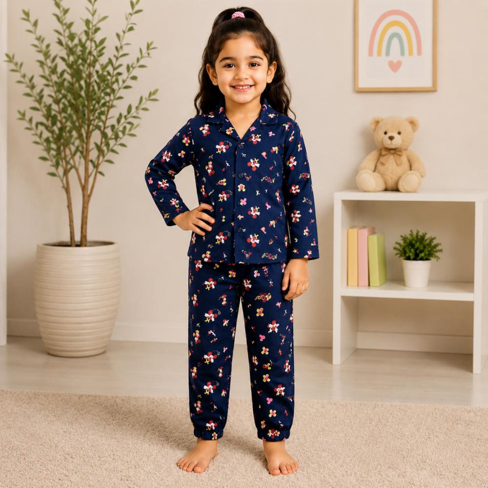 Unisex Night Suit for Kids 