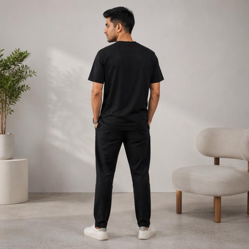 Black Myth Graphic Printed Relaxed Fit T-shirt
