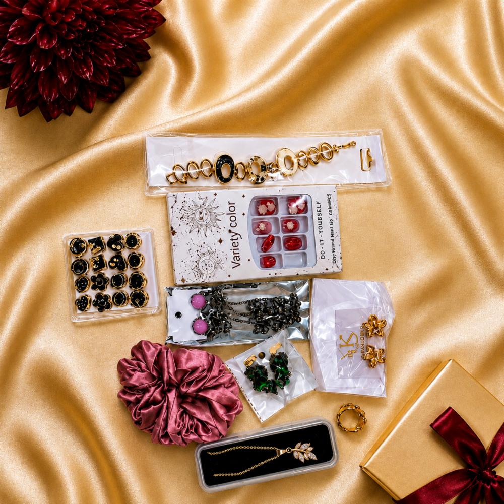 Ethnic & Western Fashion Accessories Combo Set â 9 Pieces 