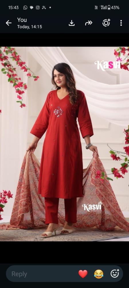  \u201CBeautiful 3-Piece Kurti Pant Dupatta Set \u2728\u201D