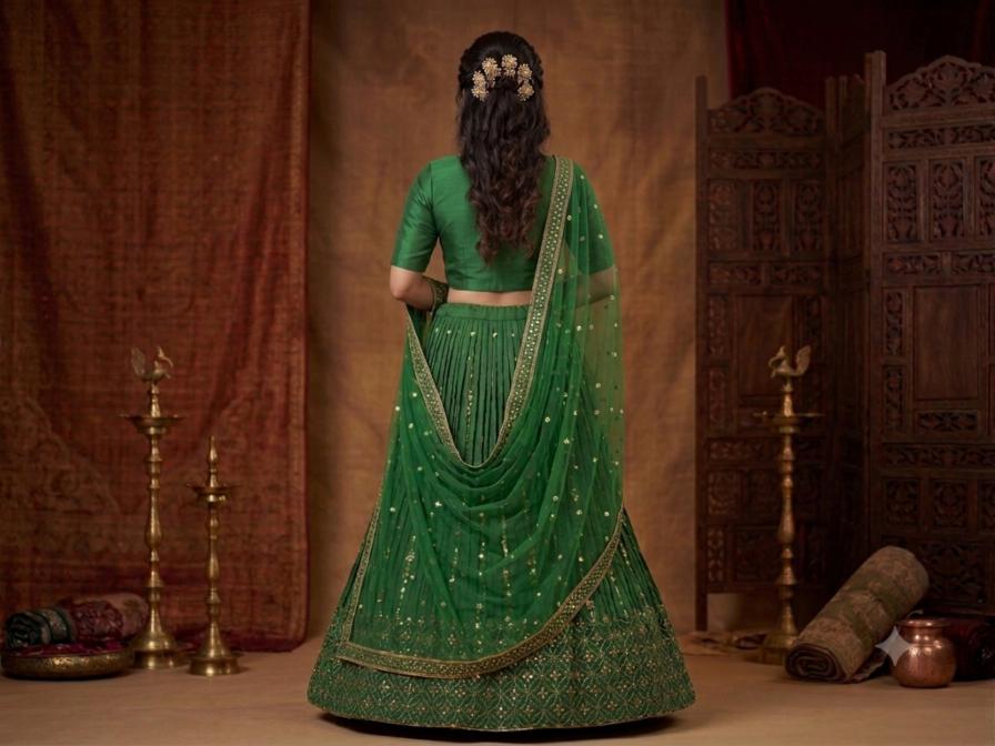 new fancy light weight lehanga chunni dress 