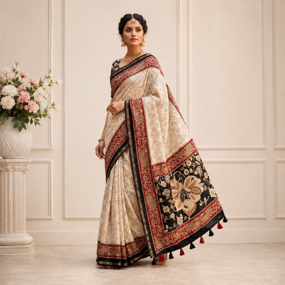 Super Premium Georgette Saree with Blouse