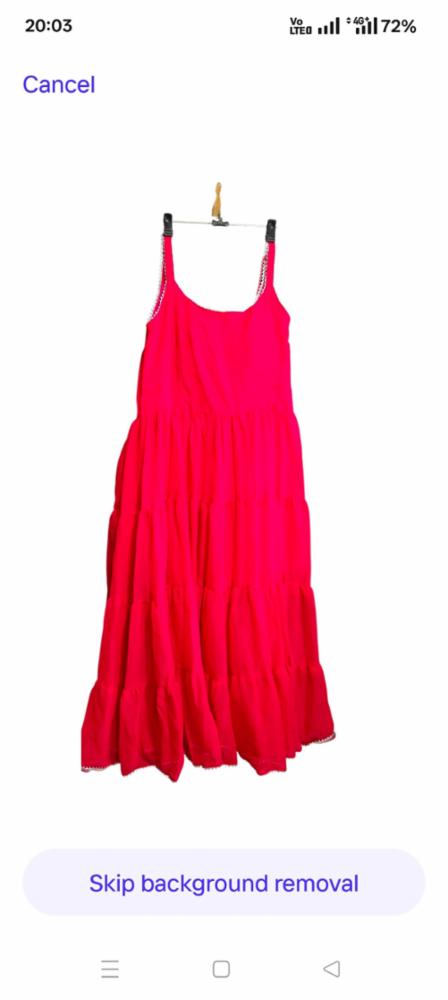 Red Embroidered Ethnic Kids Dress Set