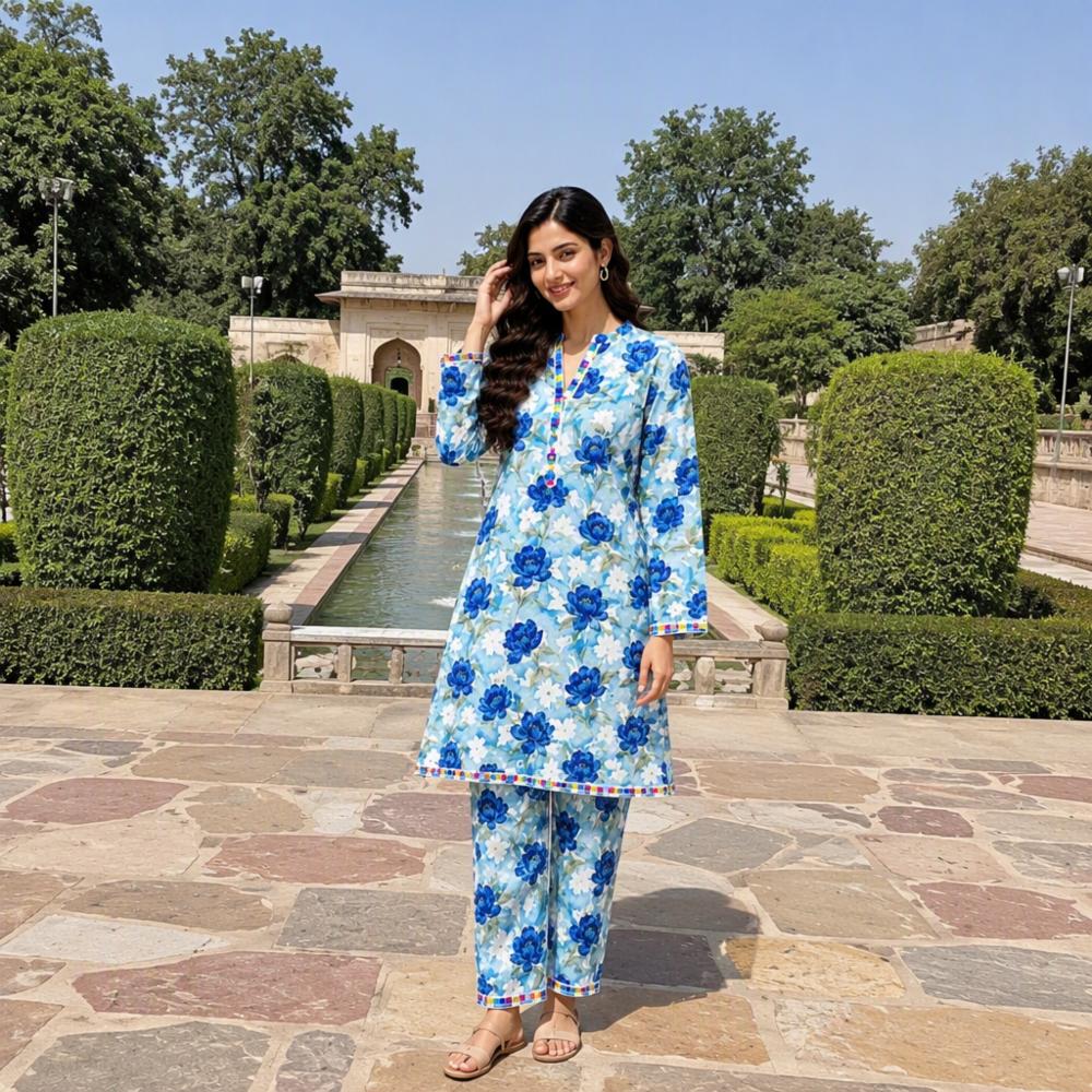 Womenâs Floral Printed Co-Ord Set