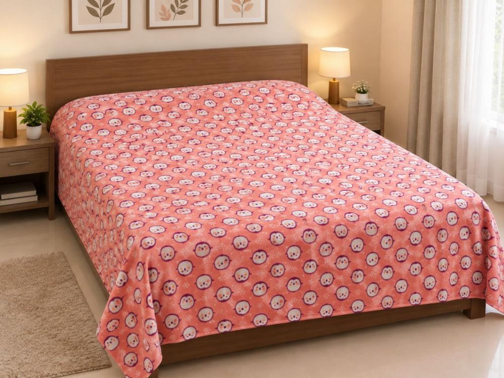 Soft & Warm Printed Blanket â Double Bed
