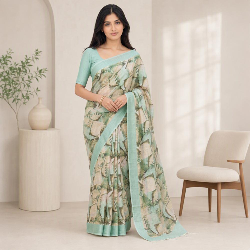 Cotton Silk Saree