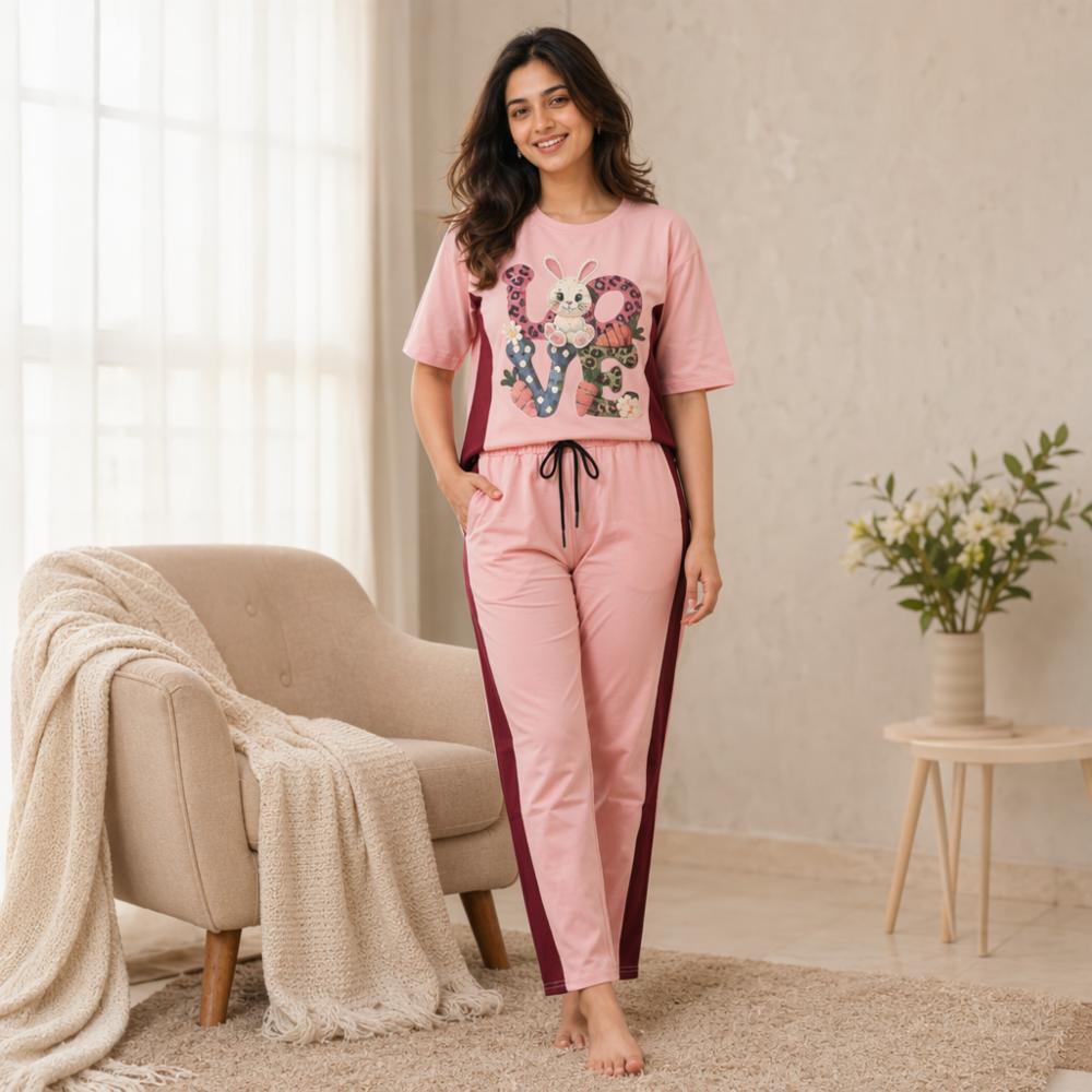 Imported Printed Cord-Set & Night Suit