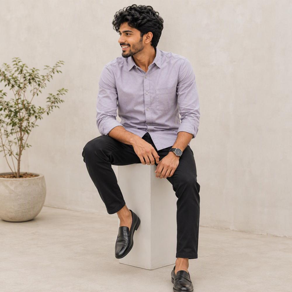 Men's Oxford Plain Shirt