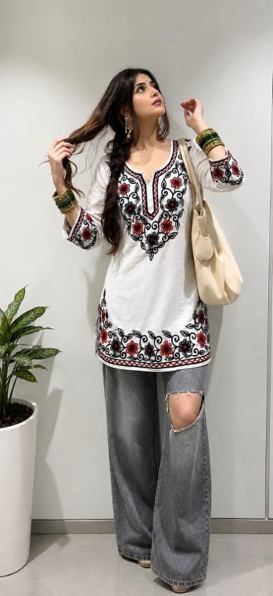 women's long straight kurti rayon fabric daily wear kurti classy premium look 