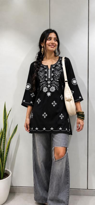 women's long straight kurti rayon fabric daily wear kurti classy premium look 