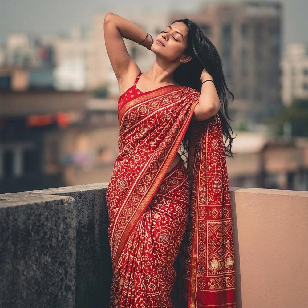 Soft Georgette Saree with Blouse Piece