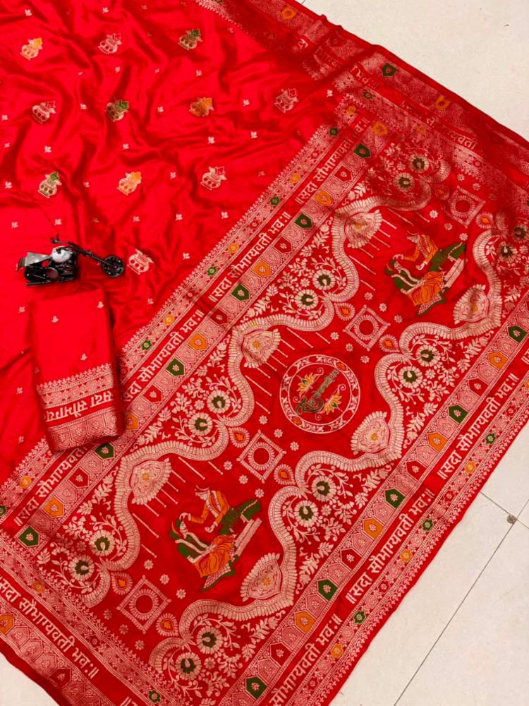 Modal Maslin Soft Silk Saree with Designer Pallu and Matching Blouse!