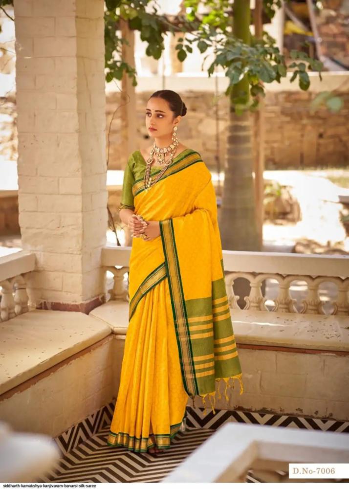 Kanjivaram Kanchipuram Banarasi Soft Silk Saree