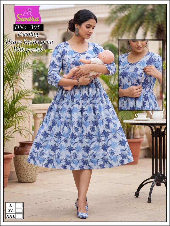 Reyon Feeding Kurti