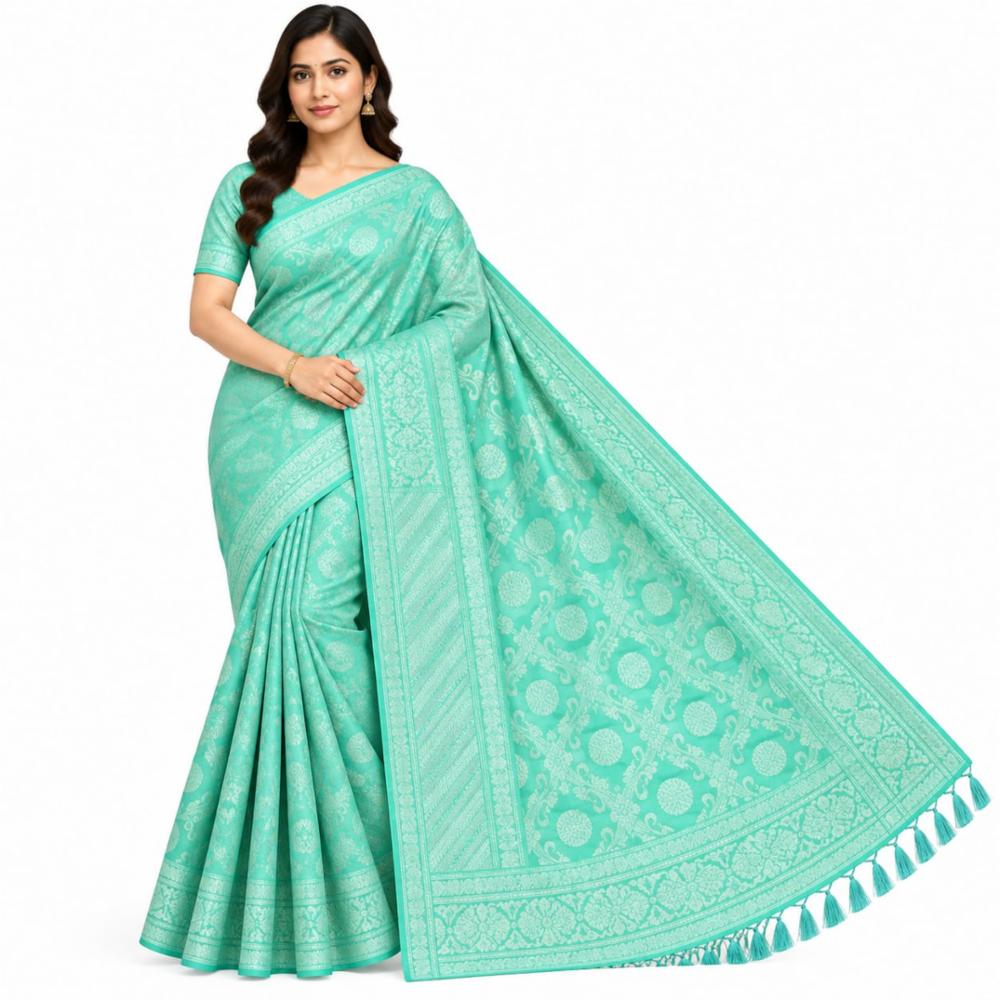 Designer Saree Without Blouse