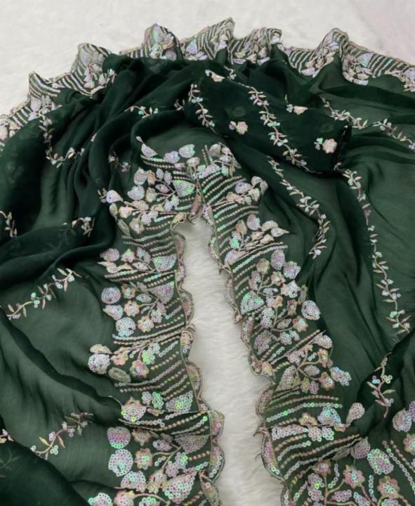 Pure Soft Zimmy Choo Chiffon Silk Saree